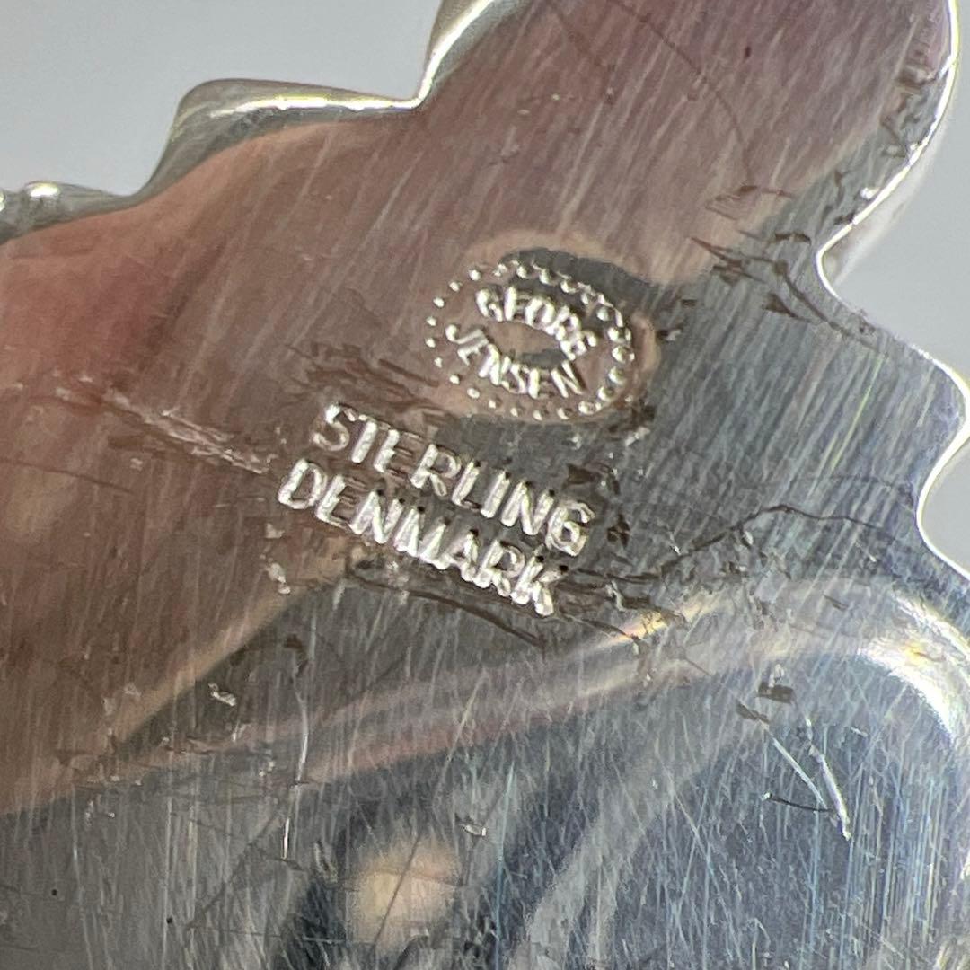 ジョージジェンセン　特大サービングスプーン2本228g東Y7-0917⭐︎2F