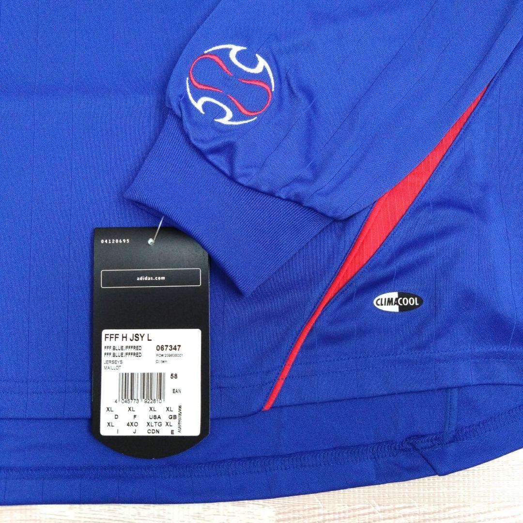 フランス代表　2006W杯モデル　アディダス正規品ユニフォーム　長袖　ホーム