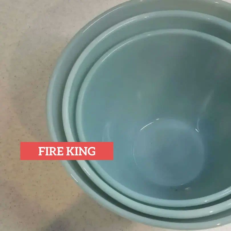 ファイヤーキング ターコイズブルー ミキシングボウル S M L 3点セット