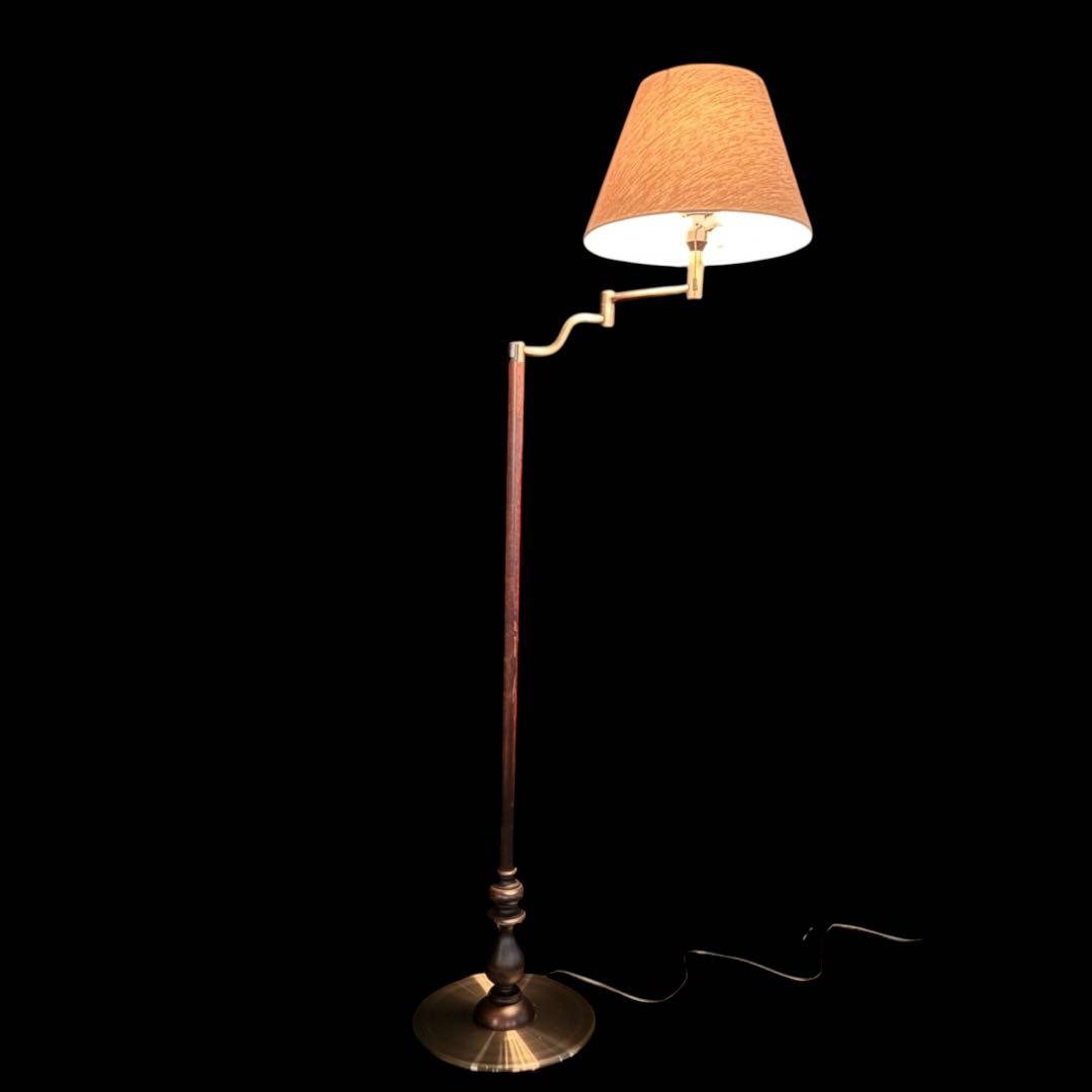 HR860 【美品】KODAMA スイングアーム　フロアスタンド　フロアランプ