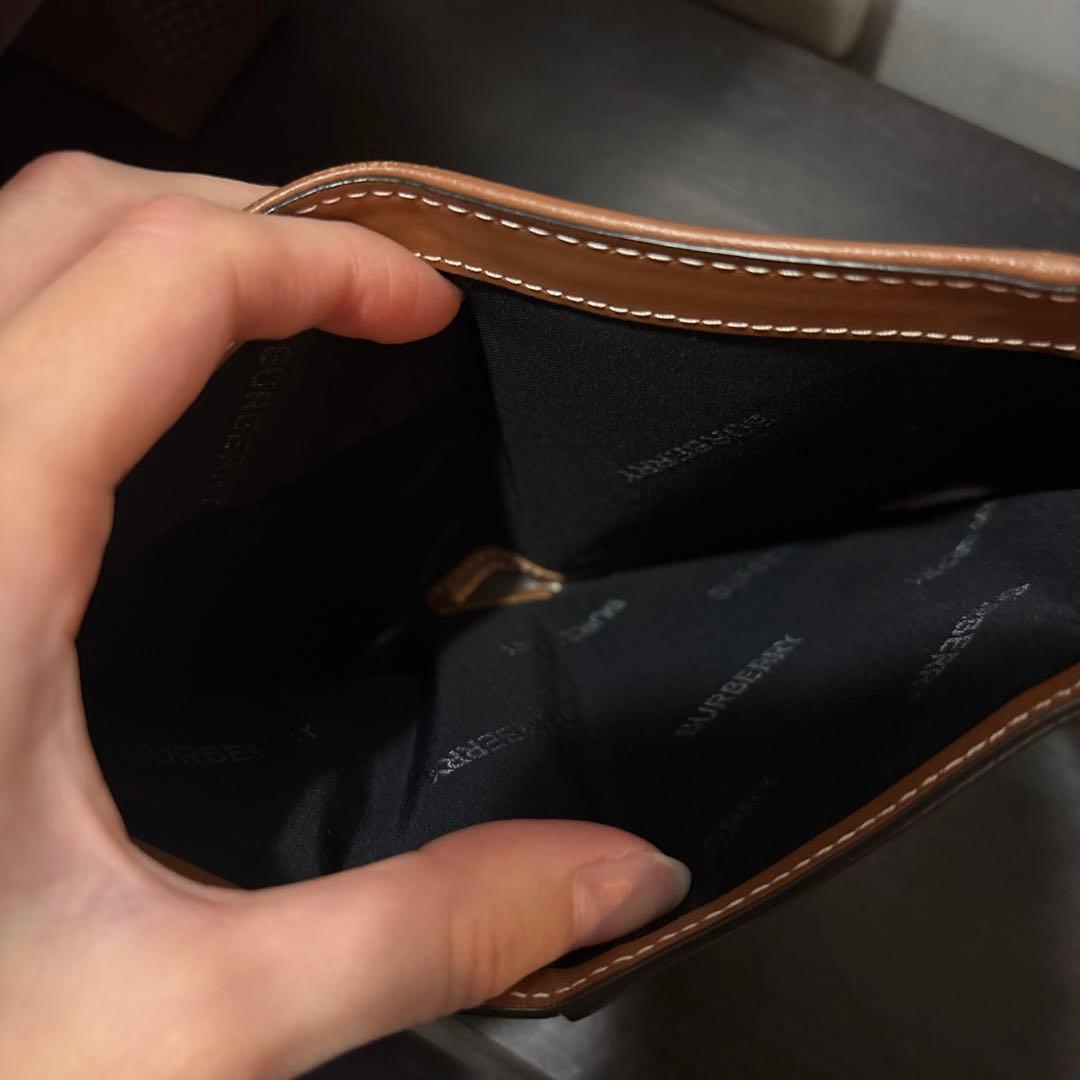 Burberry スモール チェック フォールディングウォレット