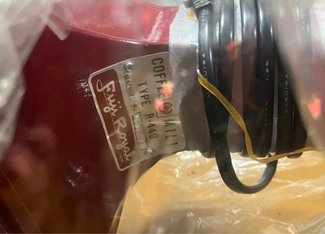 コーヒーミル　フジローヤル　r-400 レッド　FUJI 