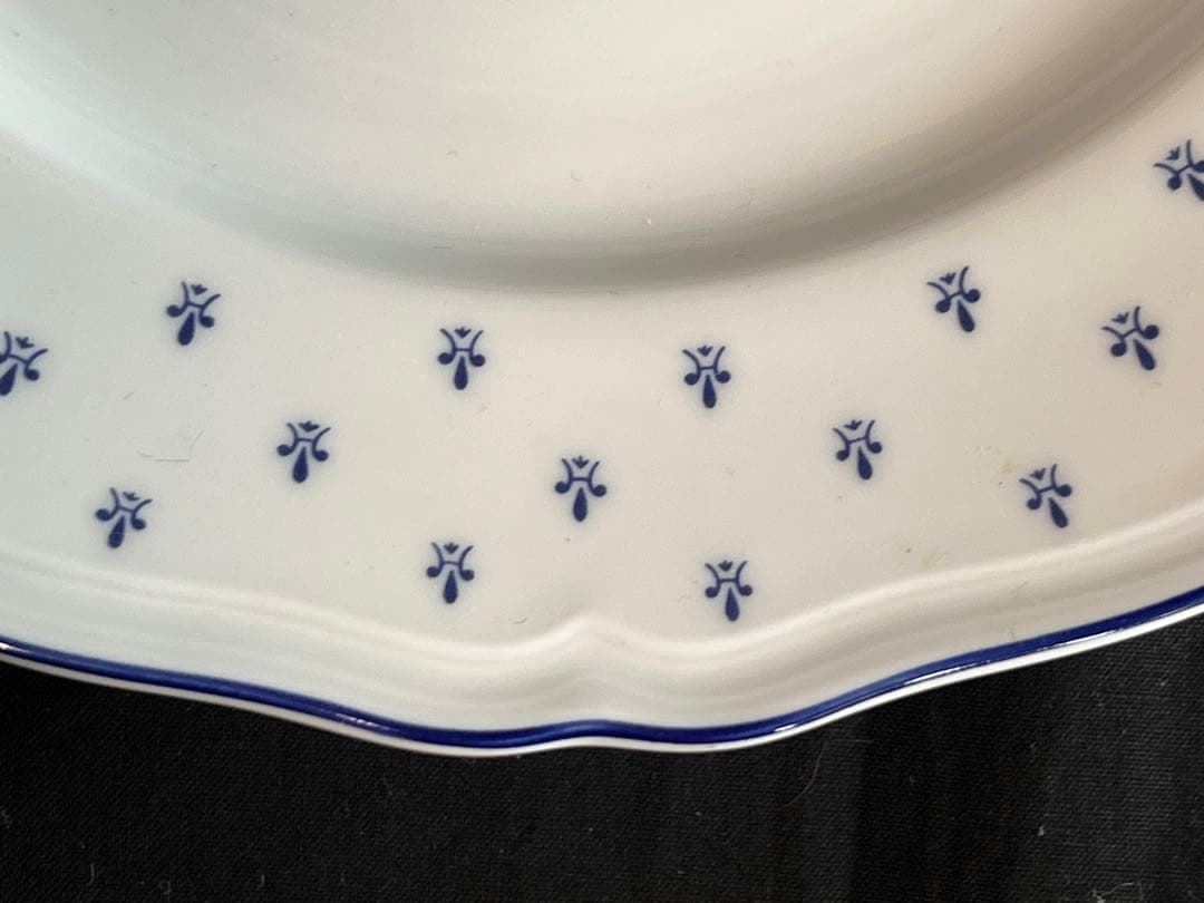 リチャードジノリ　ロイヤルブルー　プレート　26cm