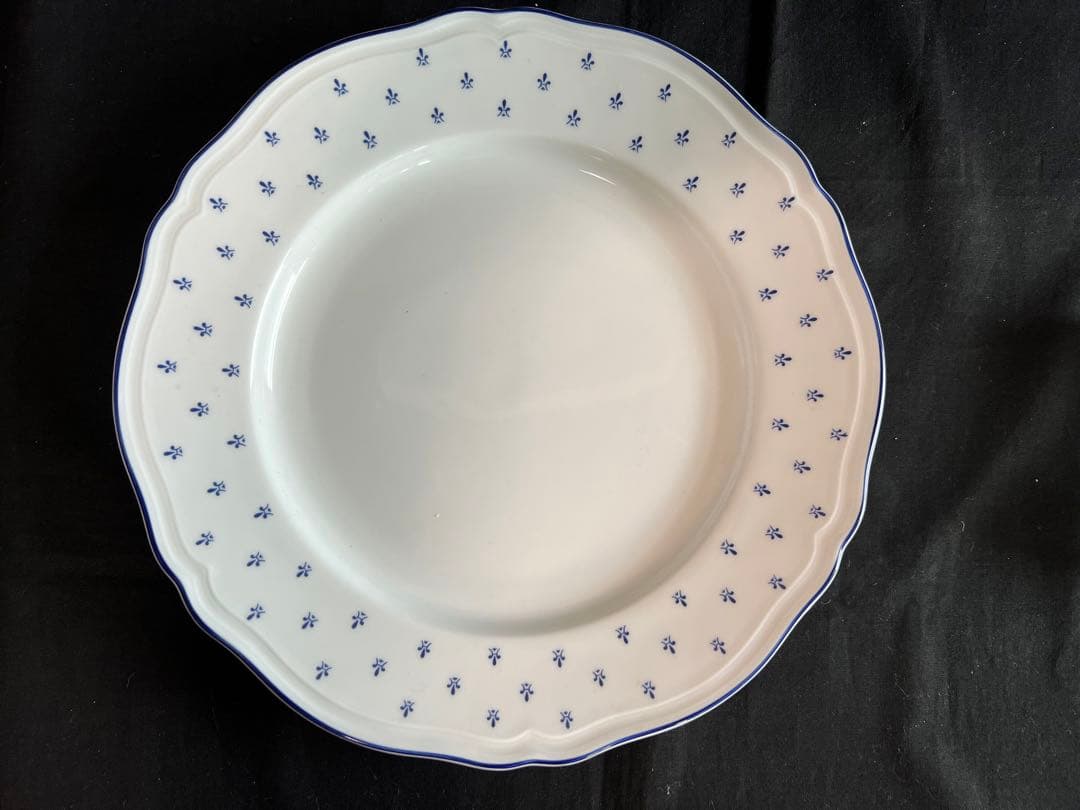 リチャードジノリ　ロイヤルブルー　プレート　26cm