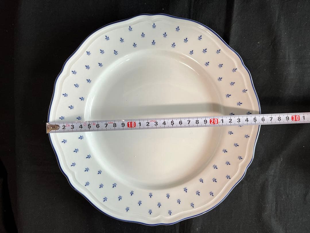 リチャードジノリ　ロイヤルブルー　プレート　26cm