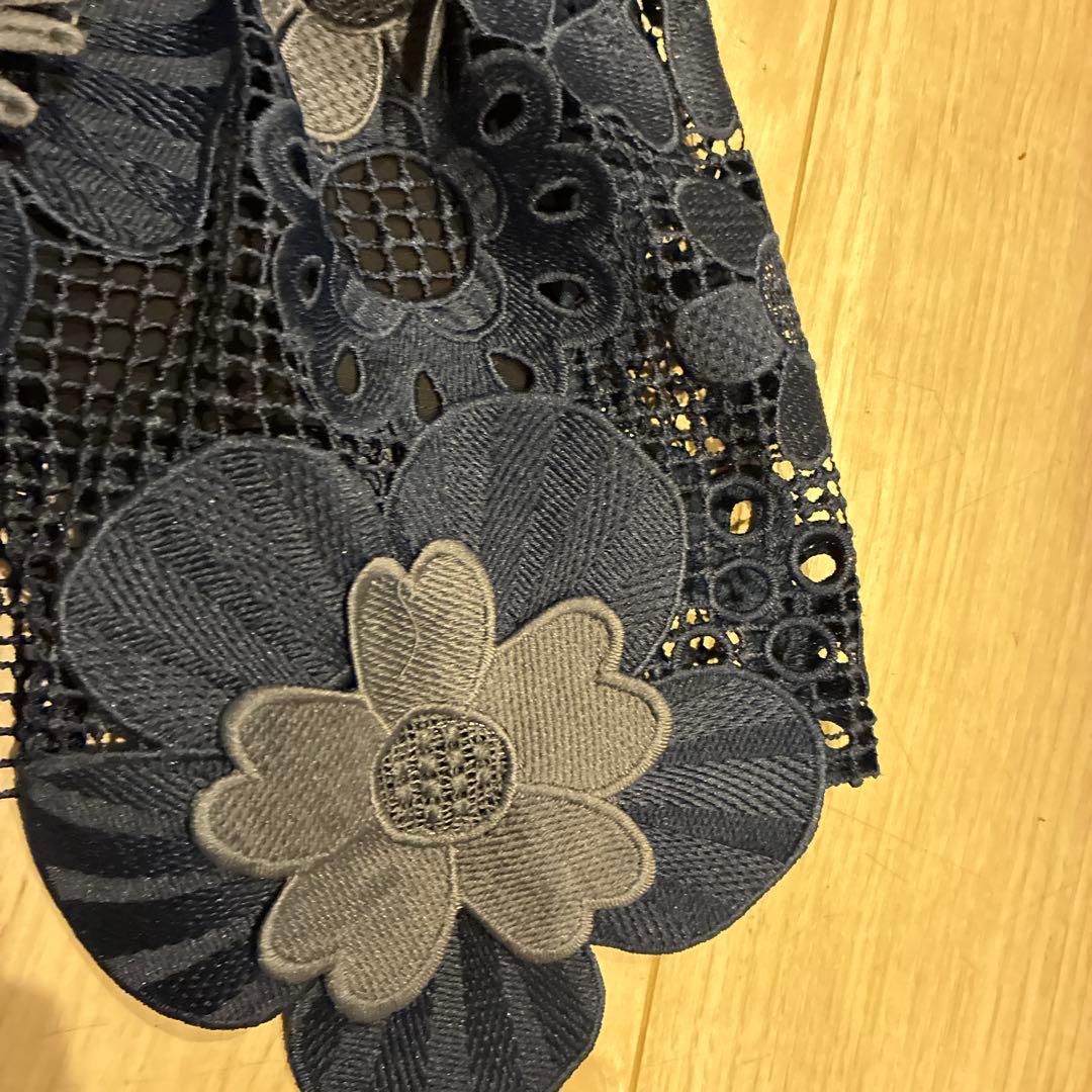 セルフポートレイト　刺繍　トップス