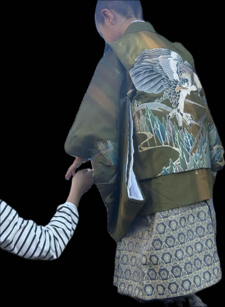 5歳 七五三 袴 一式 セット 下駄、足袋付き