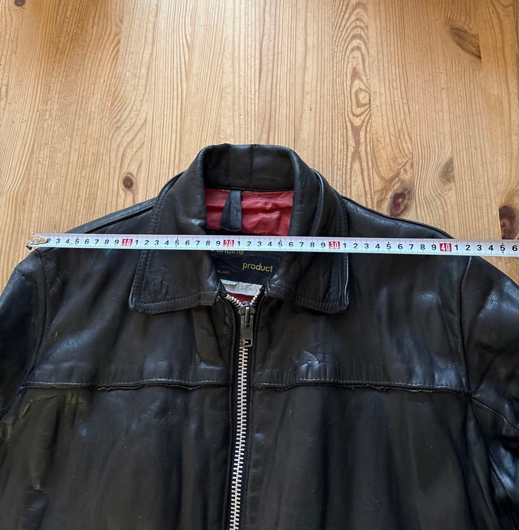 belstaff 襟つき シングル ライダース　38 検索 ルイスレザー