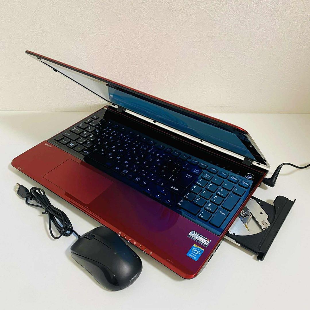 Y33 NECノートパソコンSSD高速 Windows11オフィス2024付き