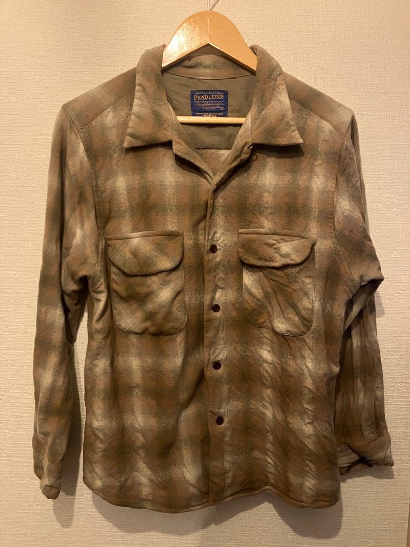 PENDLETON ウールチェックシャツ ペンドルトン ボードシャツ