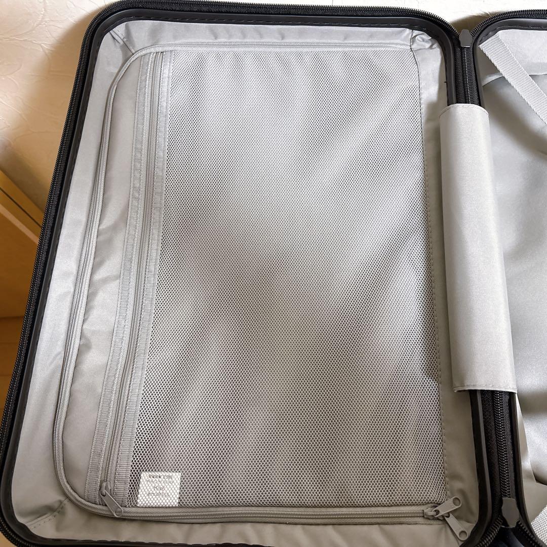 【美品】 無印良品　MUJI バーを自在に調整できるキャリーケース　36リットル