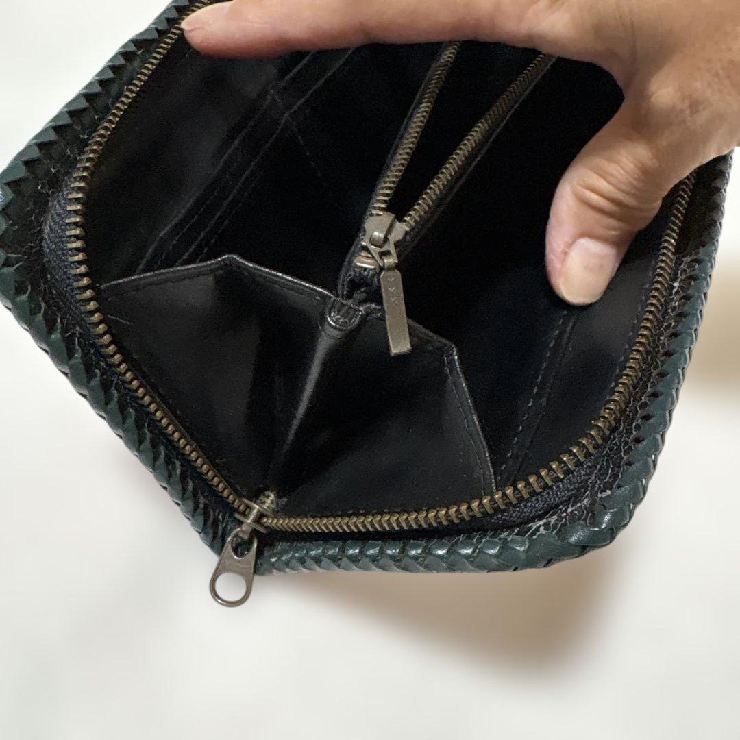 スノーホワイト レザー長財布 本革