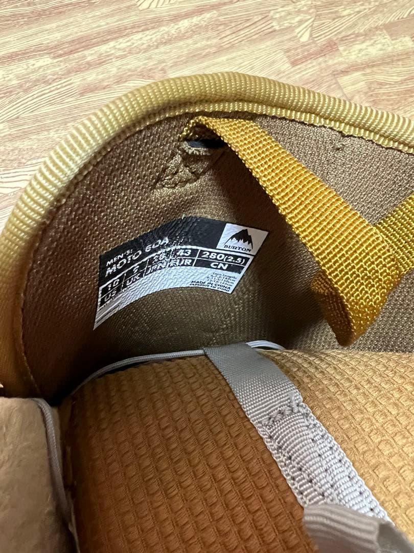 美品　BURTON MOTO BOAスノーボード　ブーツ オリーブ　28cm