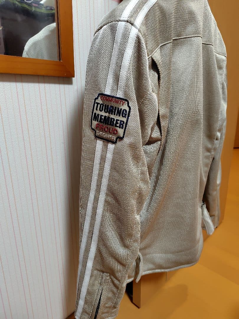 DEGNER 2024レディースメッシュジャケット（ベージュ） サイズ Ｌ
