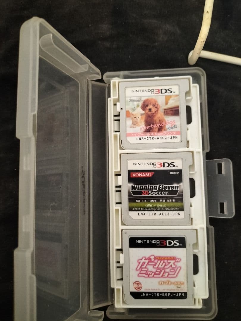 【商品説明必読】ニンテンドー3DS ピュアホワイト+ゲームソフト7本