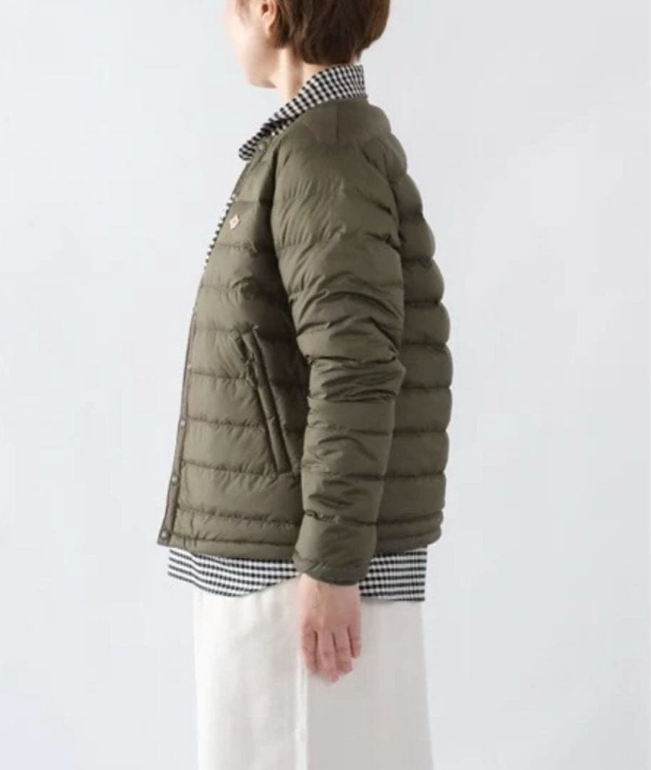 新品 Dantonダントン インナーダウン ジャケット　OLIVE M