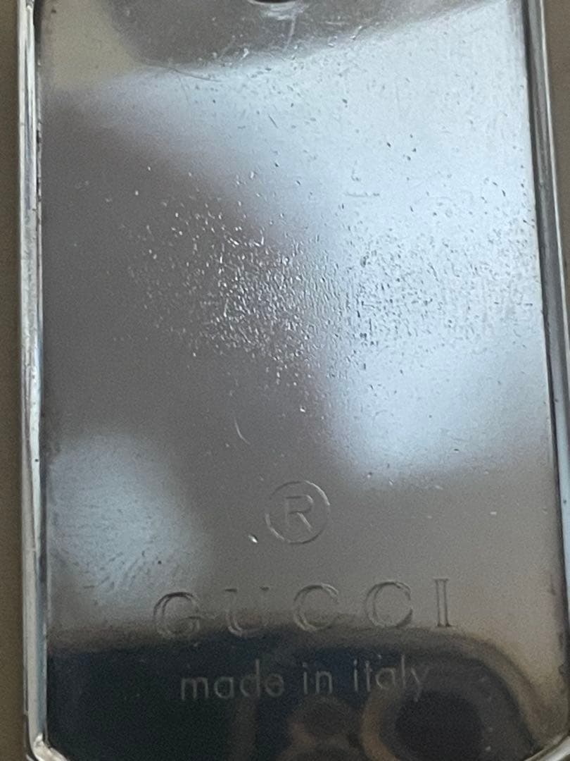 GUCCI グッチ ドッグタグ プレート ネックレス SV925 シルバー925