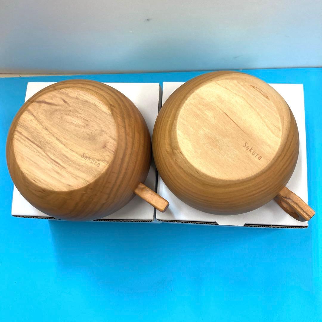新品　さくらマグボウル　薗部産業　マグカップ　2点 ①②