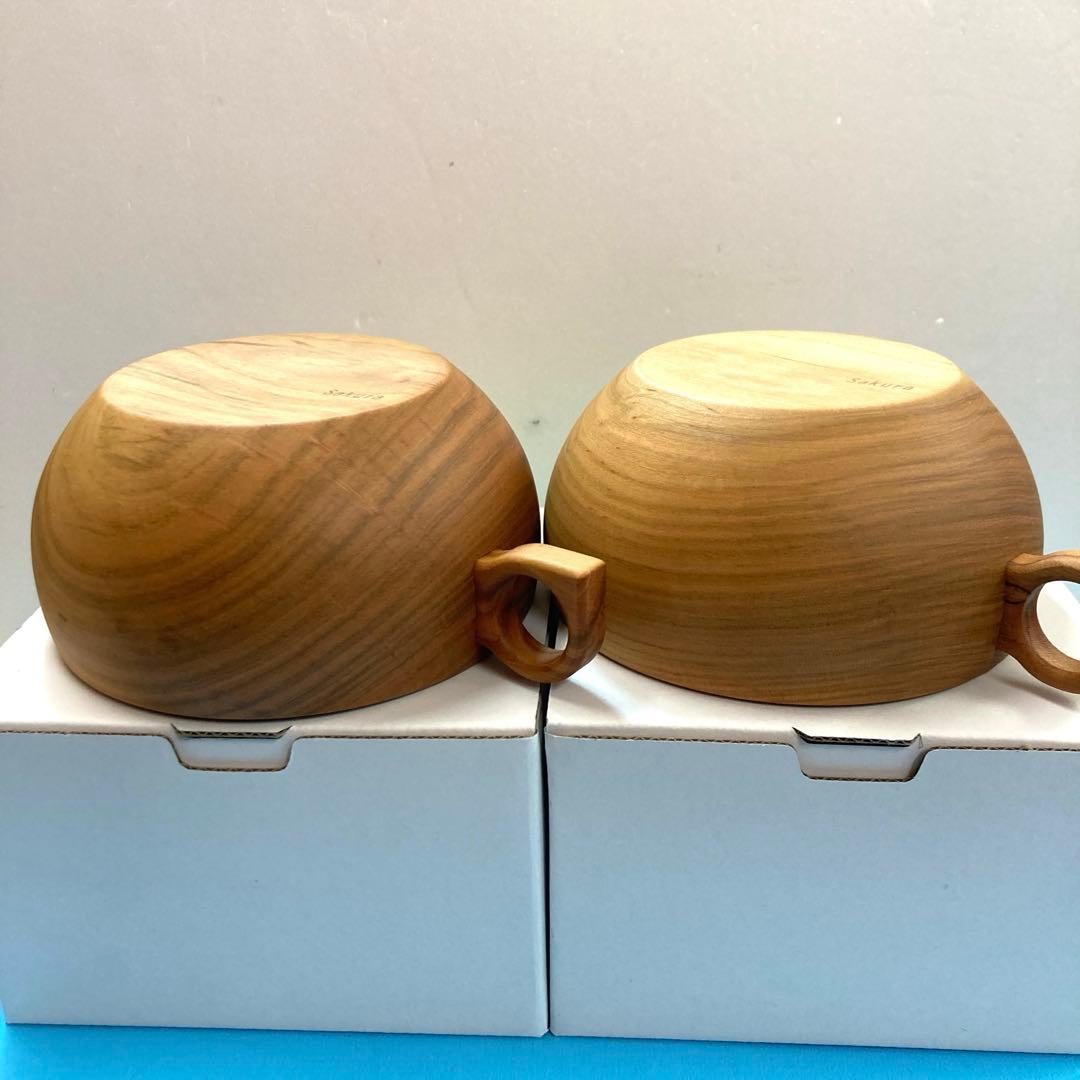 新品　さくらマグボウル　薗部産業　マグカップ　2点 ①②