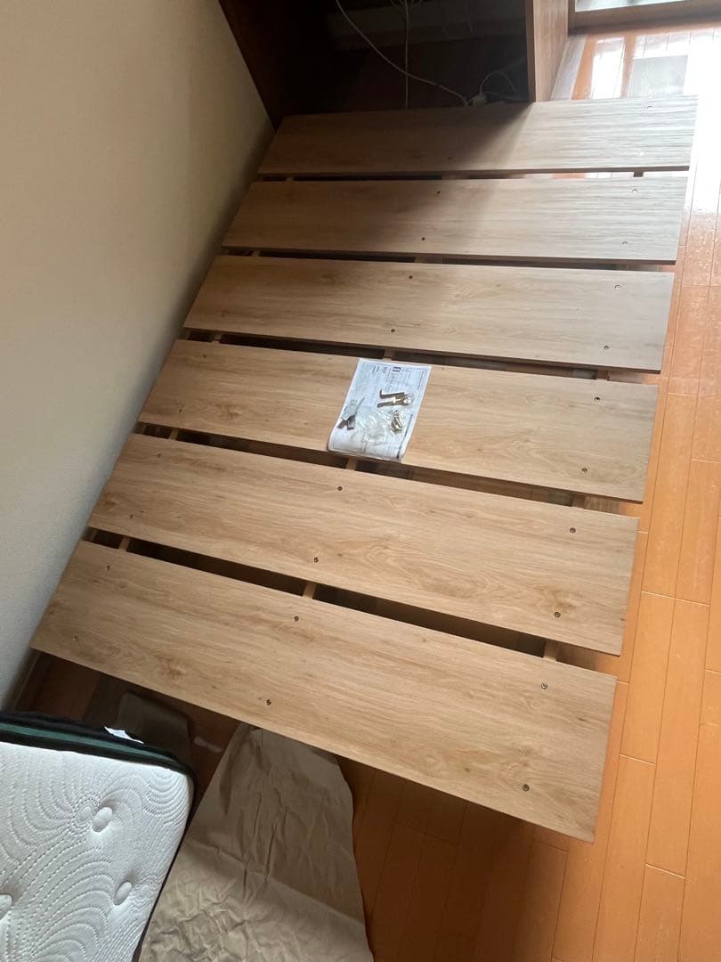 LOWYAベッドフレーム（すのこ/ロータイプ/セミダブル）