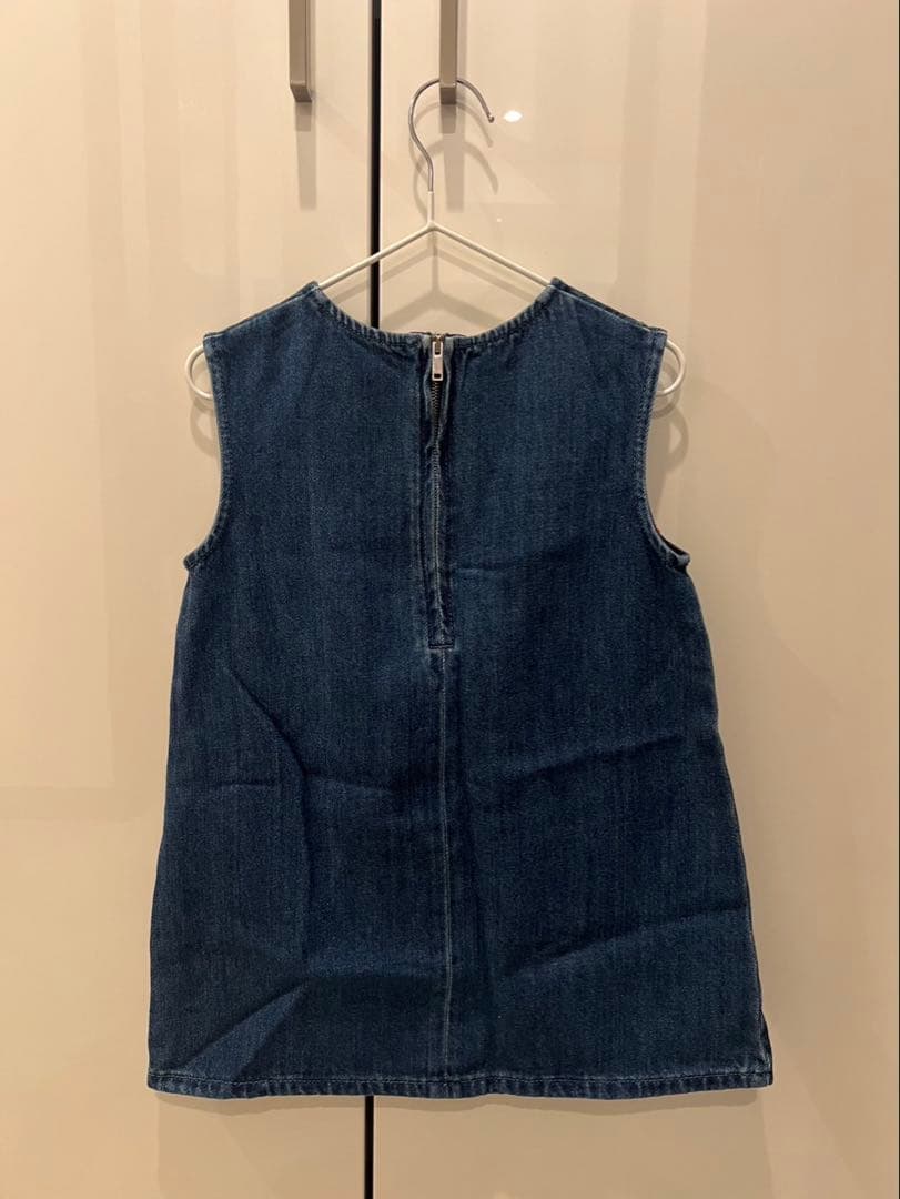 [美品]GUCCI デニム ノースリーブワンピース