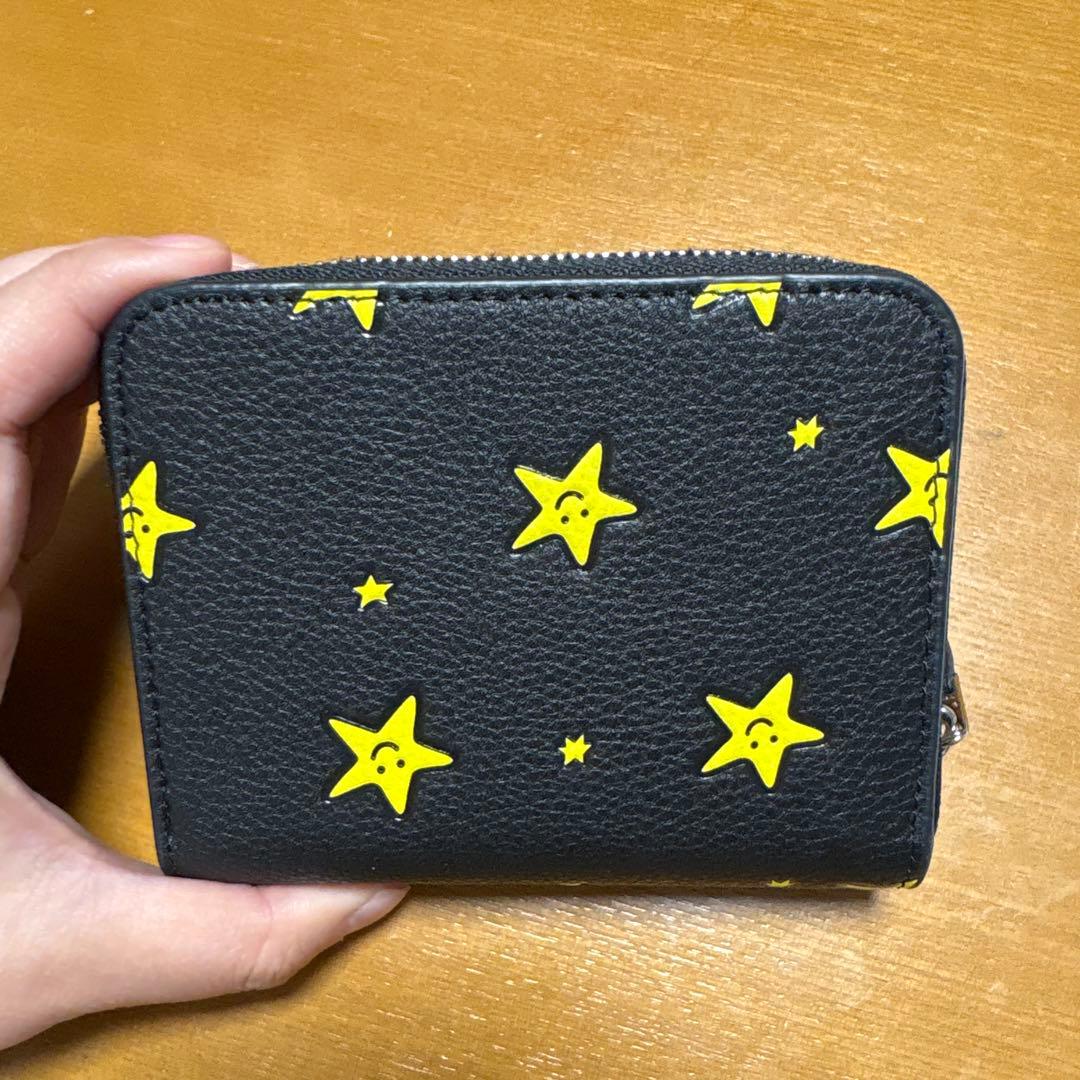 COACH 星柄 スンミン 2つ折り財布