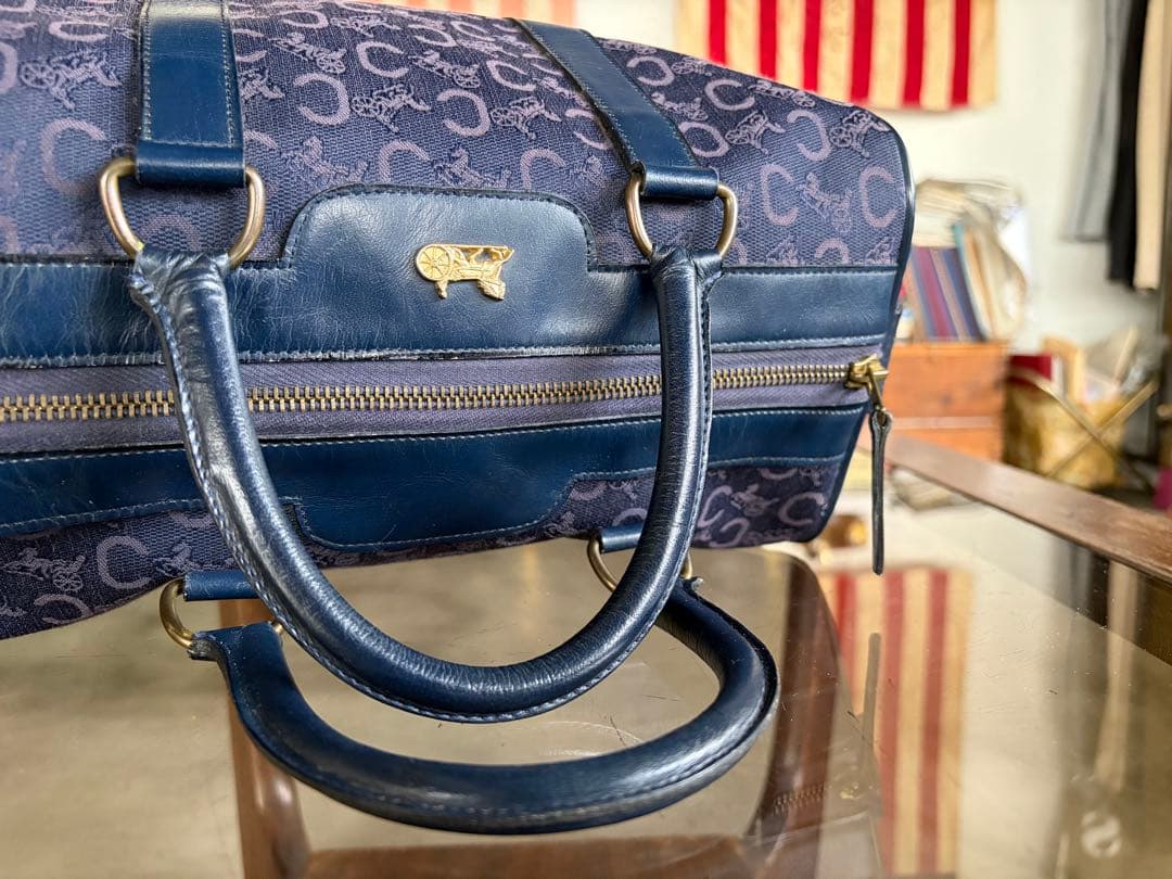 1980s vintage celine ビンテージセリーヌ　サルキー　馬車金具