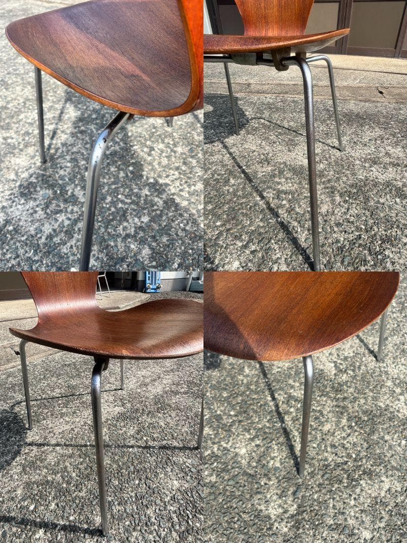 フリッツハンセン セブンチェア チーク材 希少 アルネ•ヤコブセン