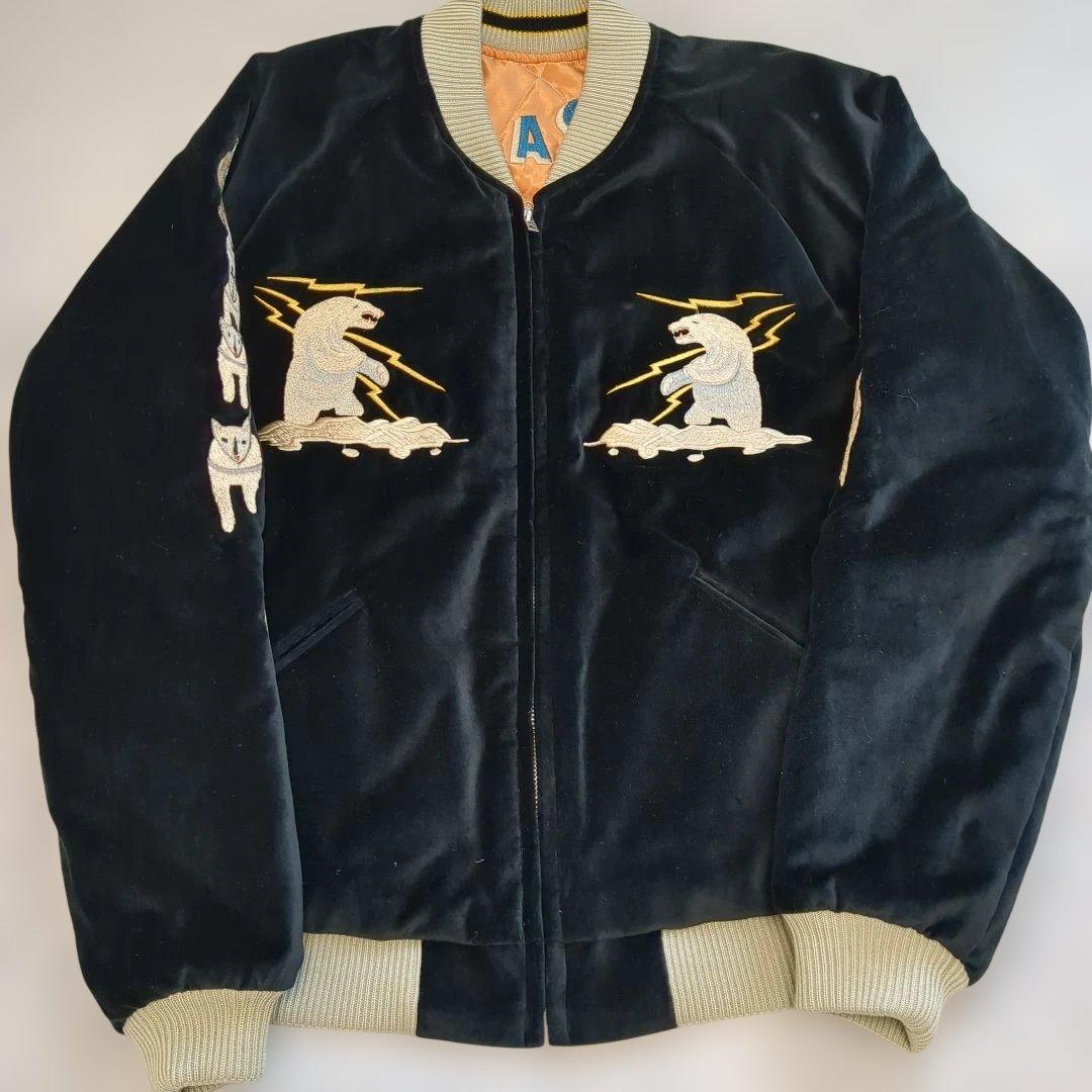 ス*ル様 極美品　テーラー東洋 東洋エンタープライズ アラスカ刺繍 別珍 スカジ