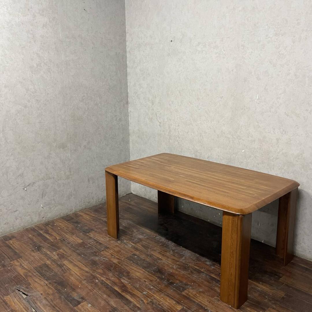 ダイニングテーブル W150×D90×H78cm 4人用 木製 机 テーブル
