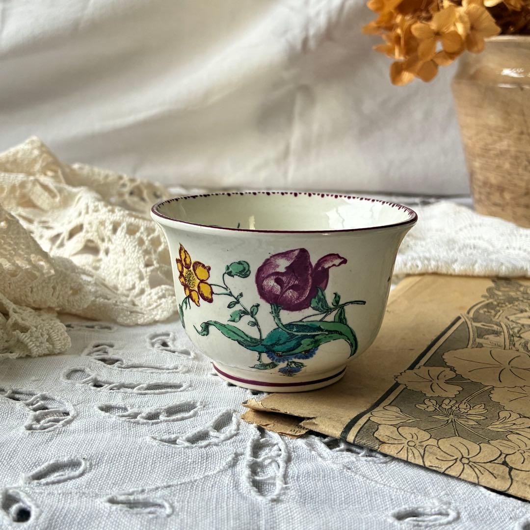 Gien フランス　ピンク　アンティーク　すずらん　ミュゲ　スズラン　多色刷り