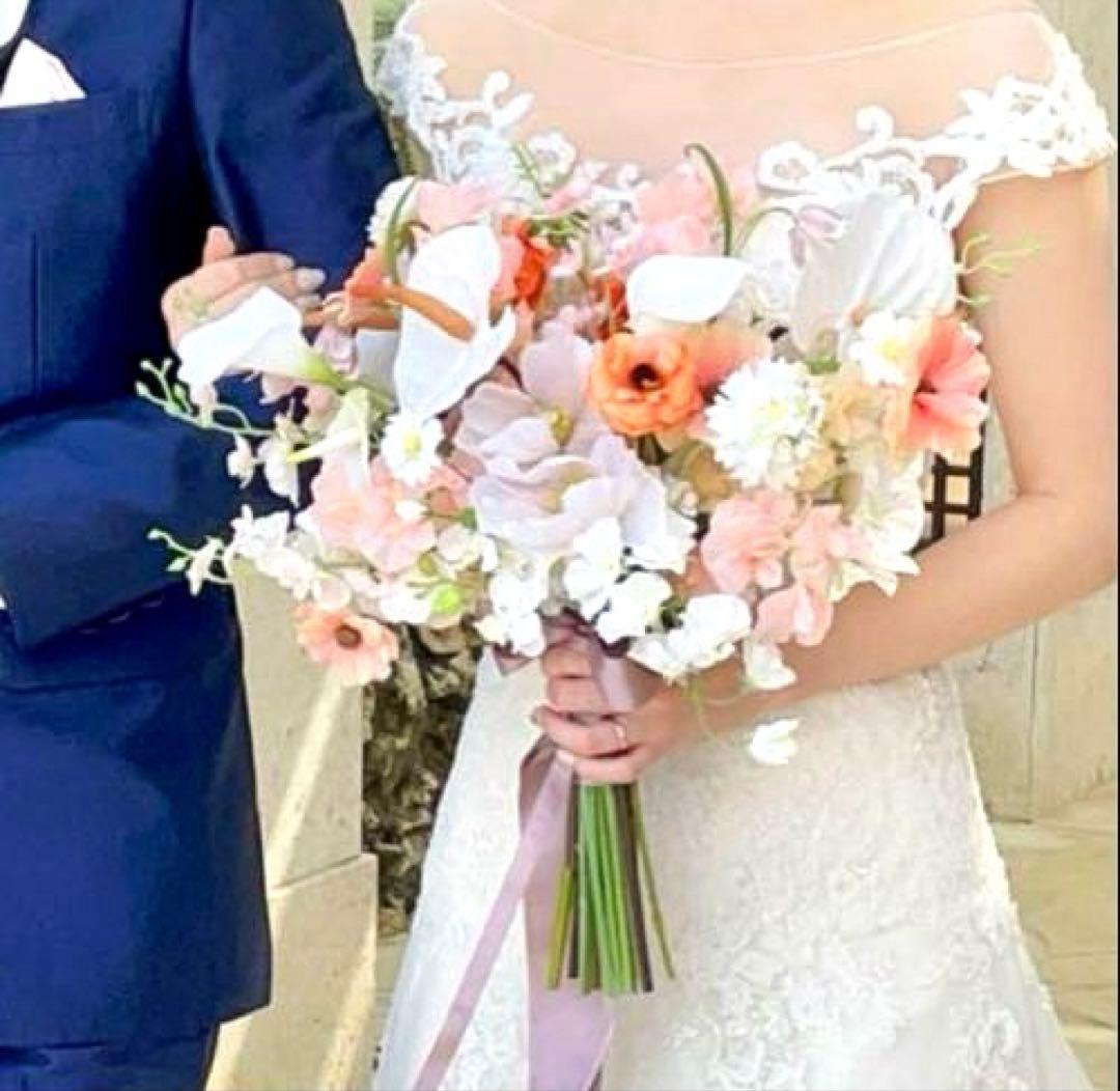 ［お値下げしました！］ウェディングブーケ　アーティフィシャルフラワー　ブーケ