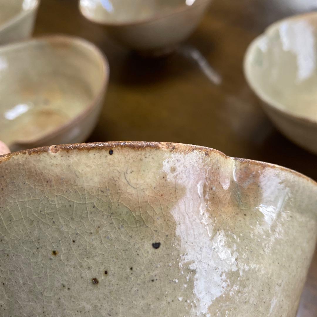 伊賀焼　土楽　福森雅武　5客