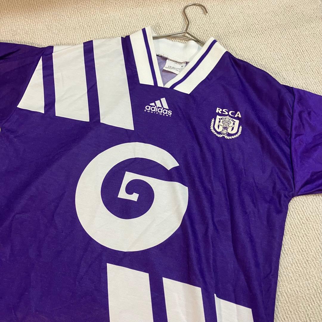【レア】RSCアンデルレヒト 90s ユニフォーム ゲームシャツ　M ベルギー
