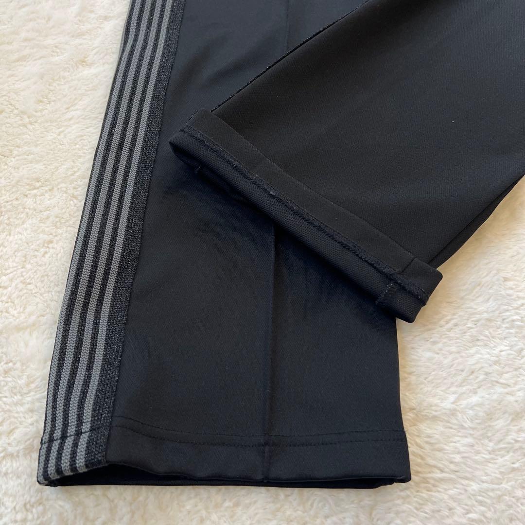 【極美品】Needles LHP別注 トラックパンツ ストレート XS 黒銀ラメ