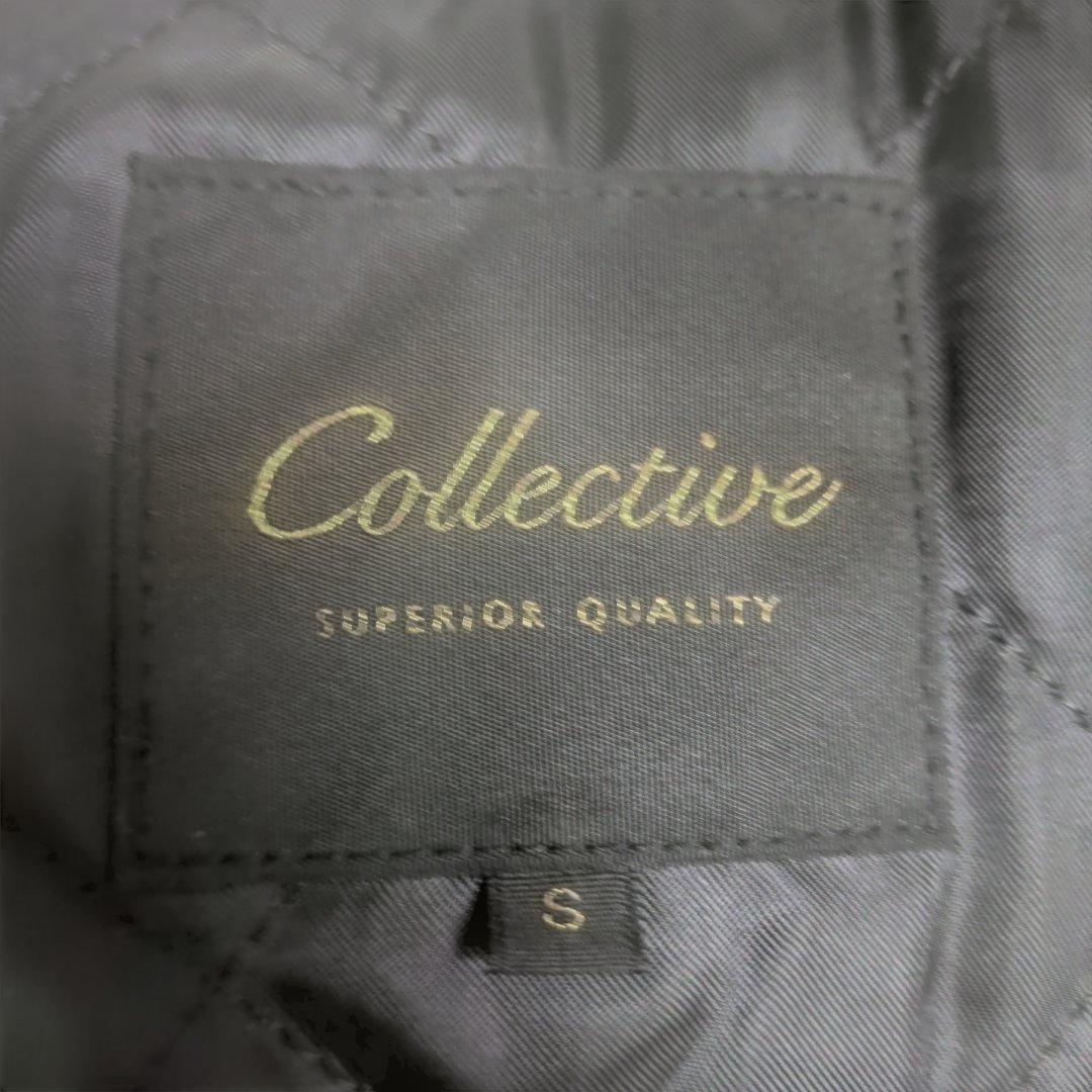 メンズビギ　コレクティブ　シングルライダース　羊革　レザージャケット　黒　S