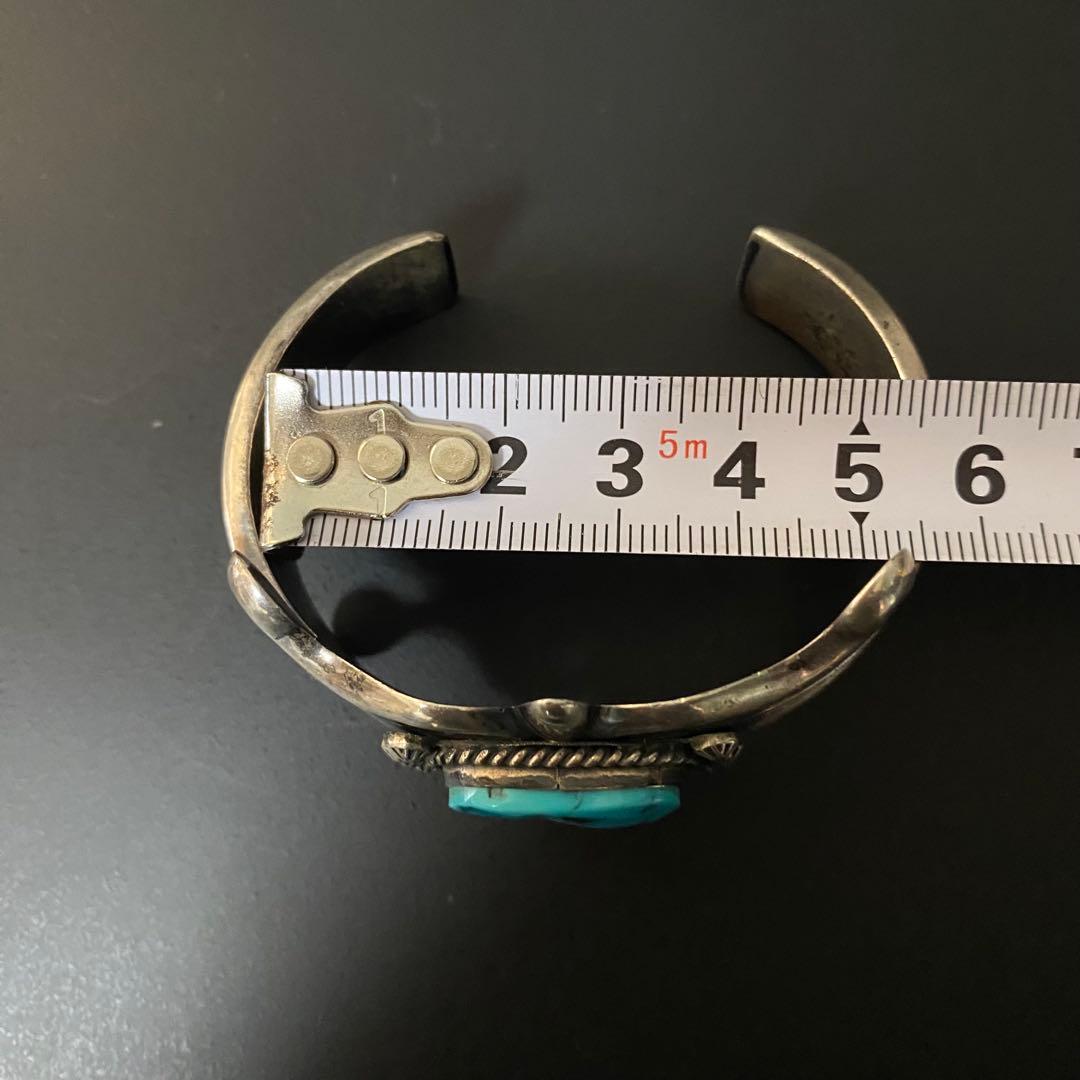 ターコイズ バングル ナバホ アメカジ トルコ石 ターコイズブルー シルバー