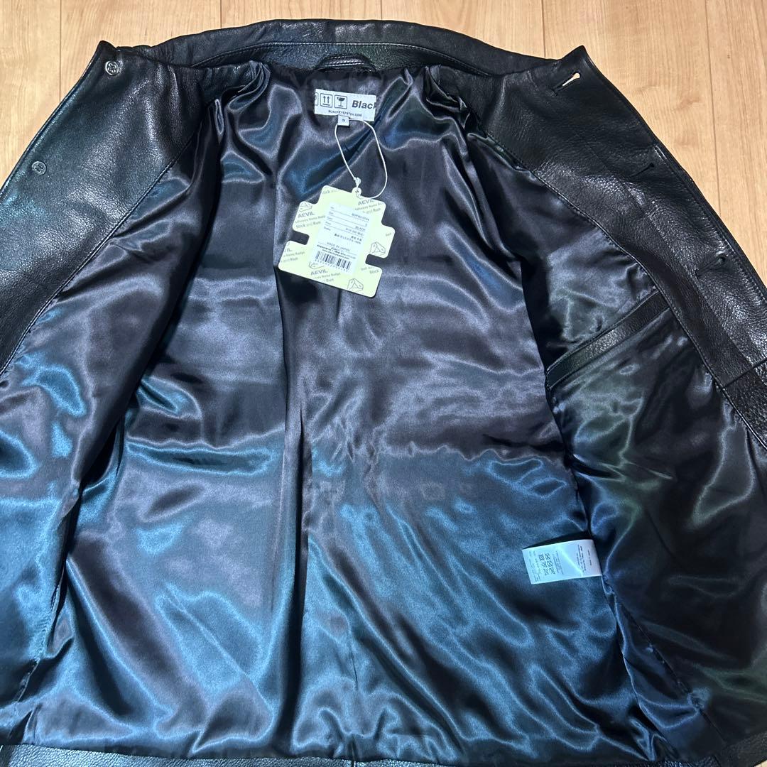 BlackEyePatch EMBLEM LEATHER JACKET Sサイズ