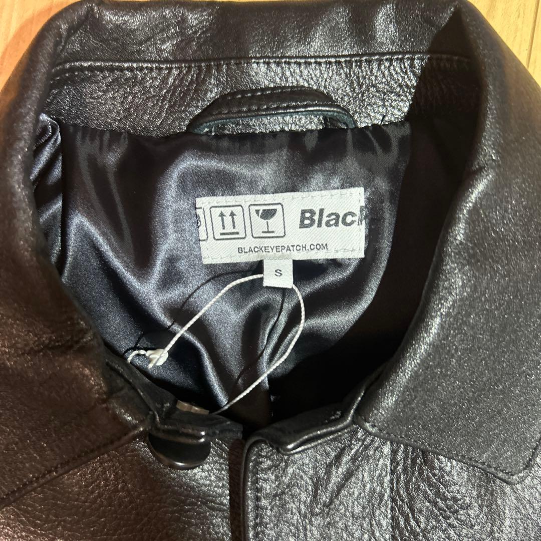BlackEyePatch EMBLEM LEATHER JACKET Sサイズ