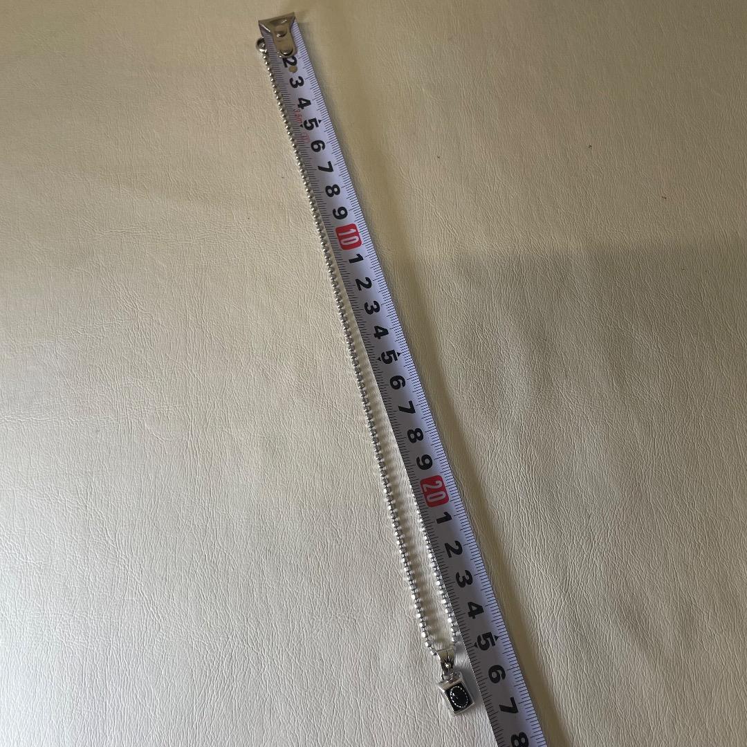 ✨ビィンテージ✨BIGHAND ビッグハンド シルバー925 ネックレス 黒石