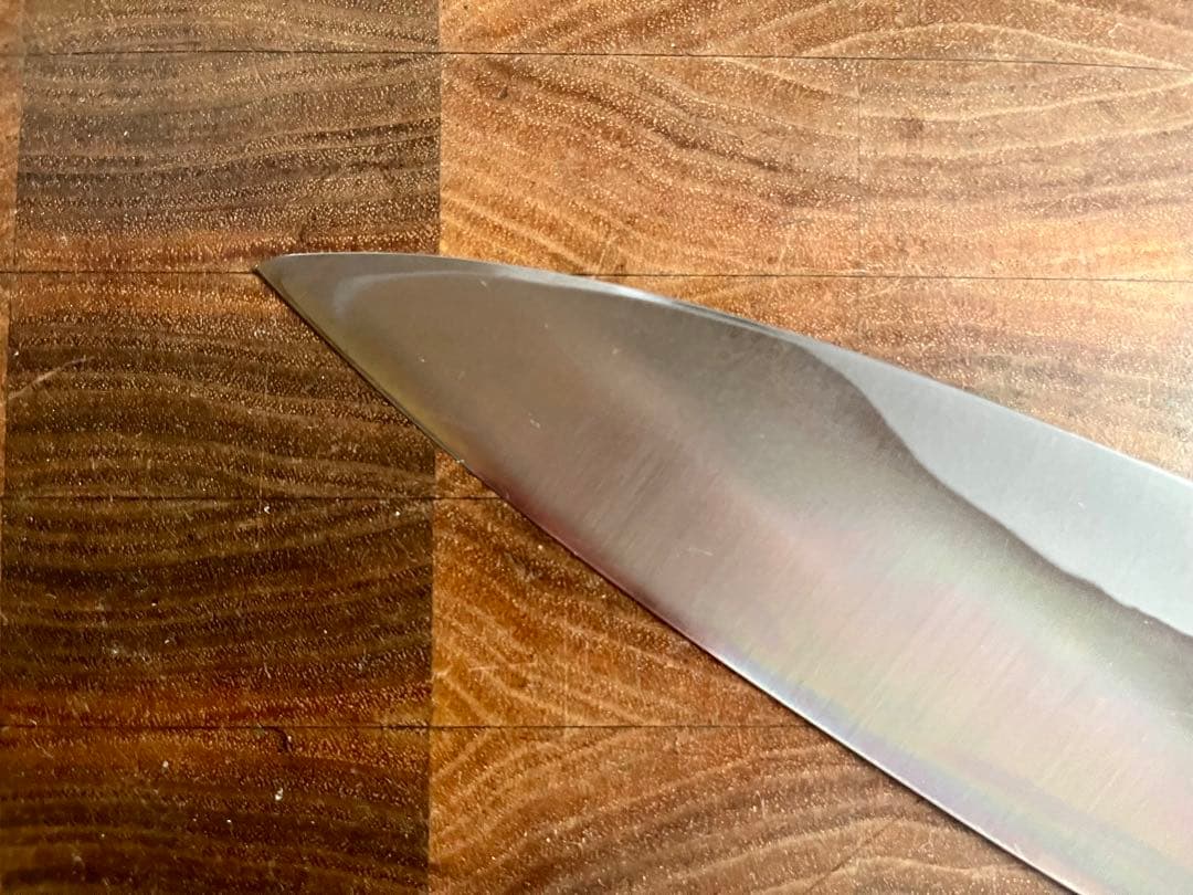 正本総本店　玉白鋼　出刃　7寸　210mm 包丁　本霞　和包丁　水牛