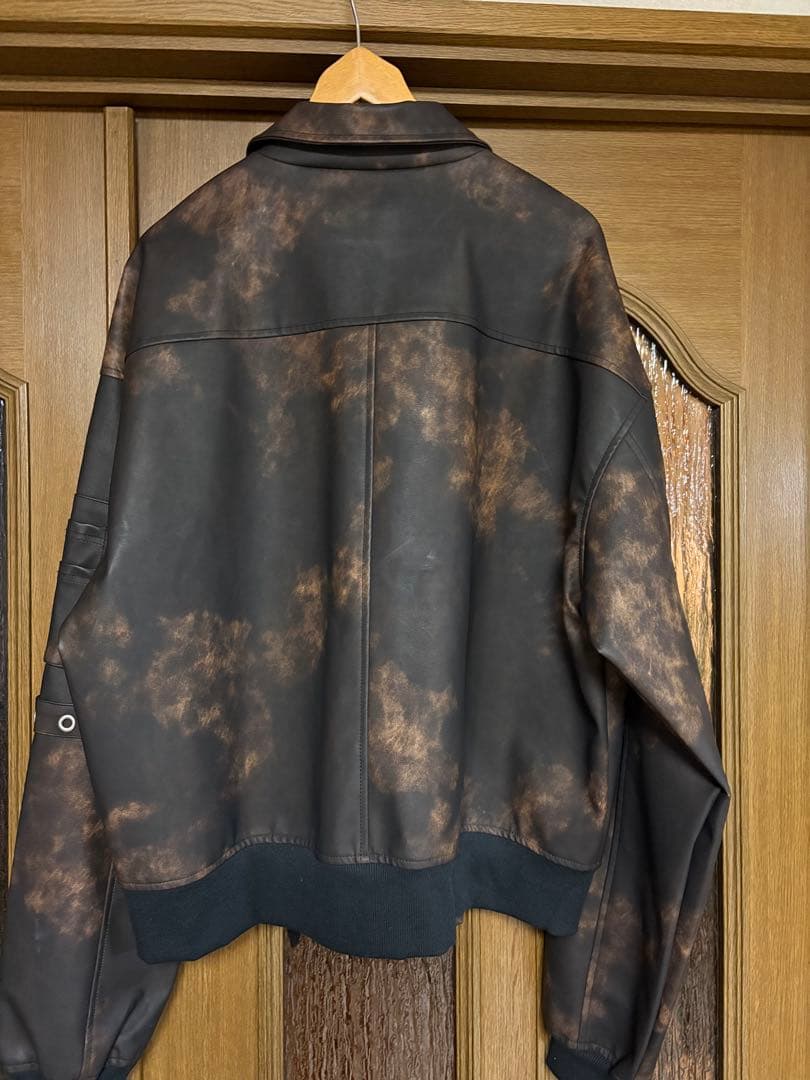 新品.未使用　BARCON PUレザーブルゾン グランジ　Y2K