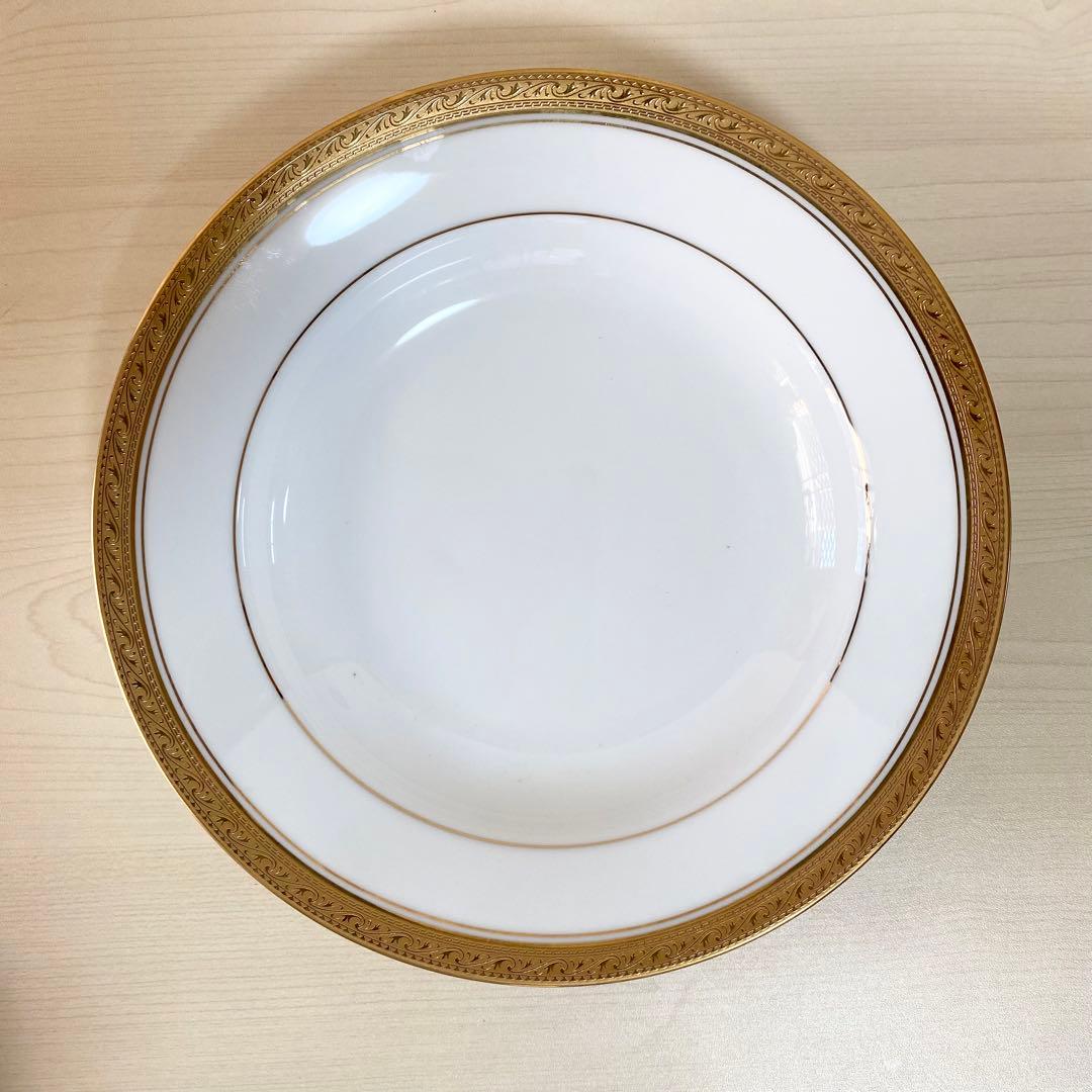 廃盤　ノリタケ　Noritake　プレート　皿　クリスマス　ゴールド