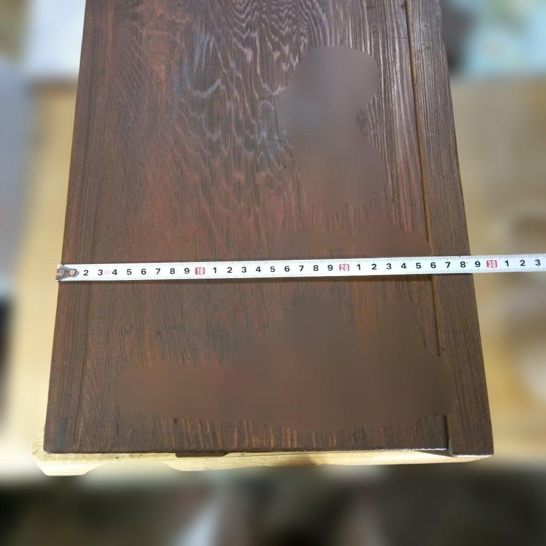 木製の長火鉢　インテリア　オブジェ　ディスプレイ　置物　工芸品　レア　希少