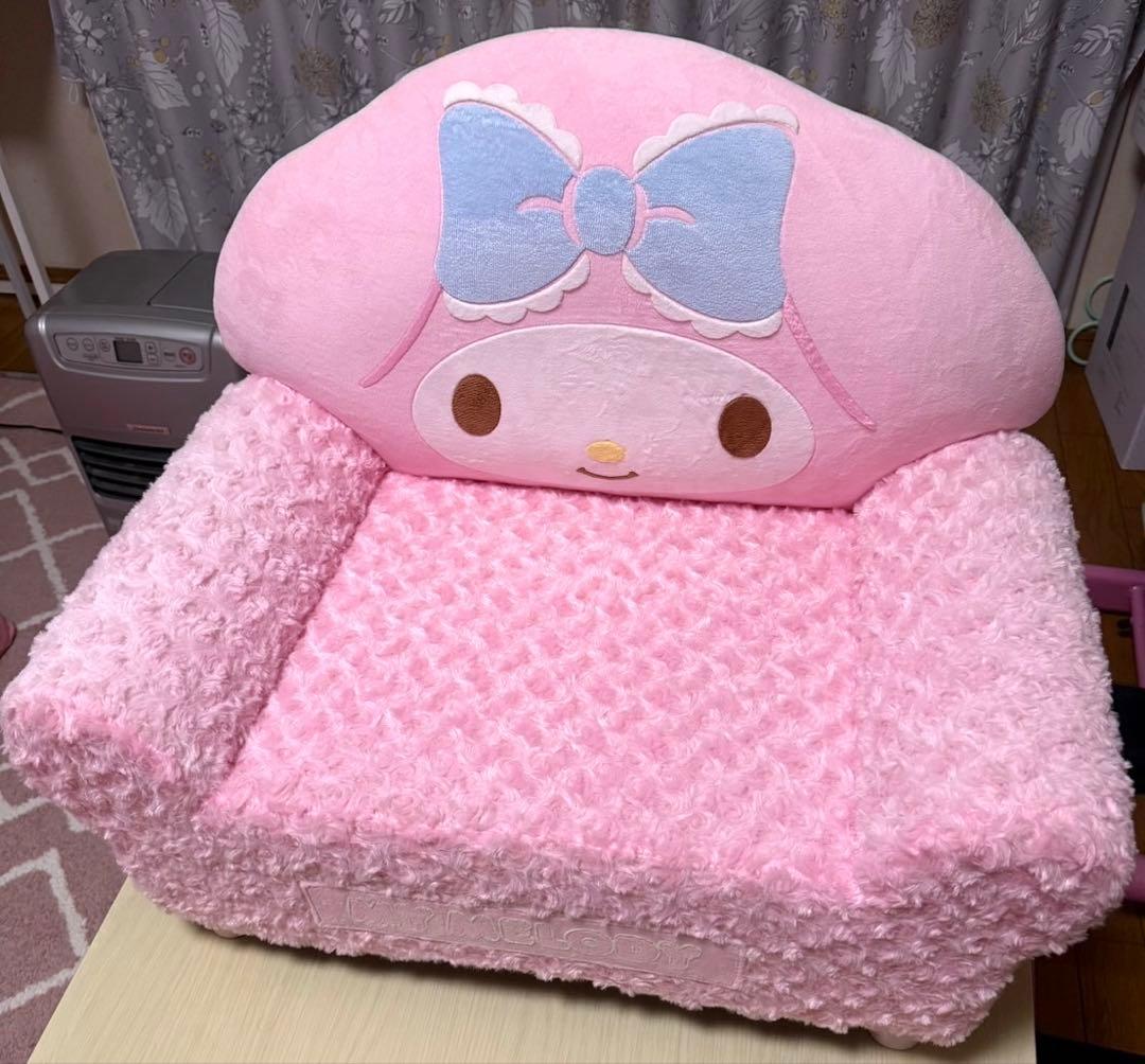 マイメロ　ボアソファ