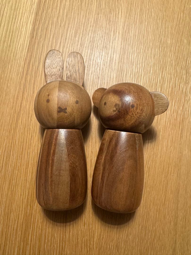 スタジオクリップ ミッフィー ボリス 木製ミル 2個 セット