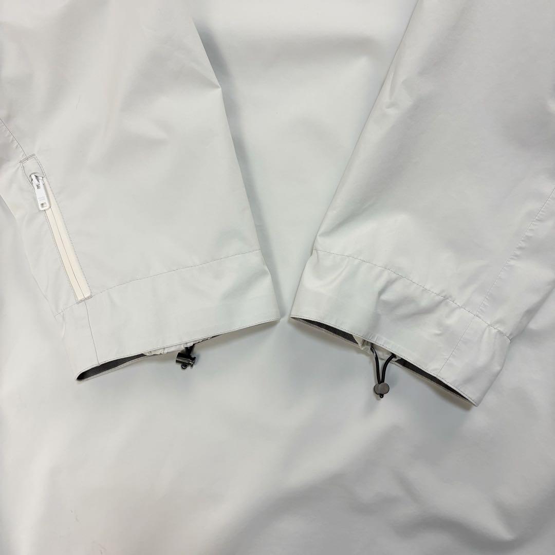 319【希少モデル】プラダ‪スポーツ‪☆アノラックナイロンコート フード ラバー