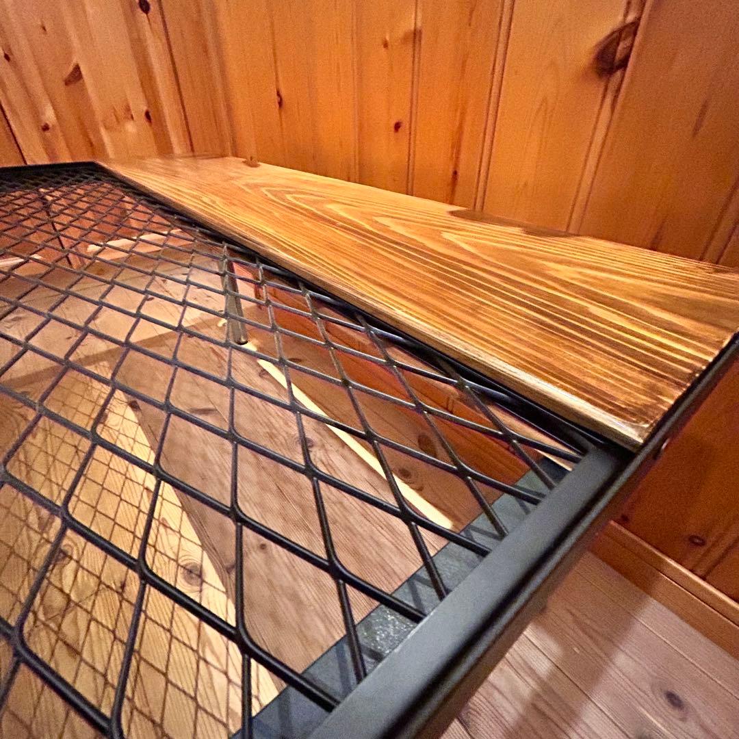 No.573 アイアンローテーブル コーヒーテーブル　リビングセンターテーブル