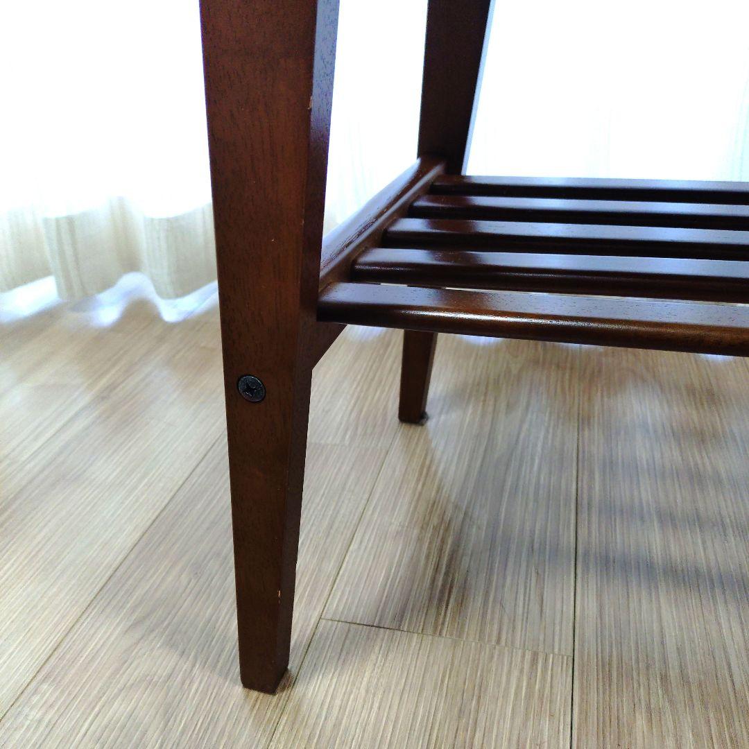 カリモク60　リビングテーブル小　ウォールナット　サイドテーブル
