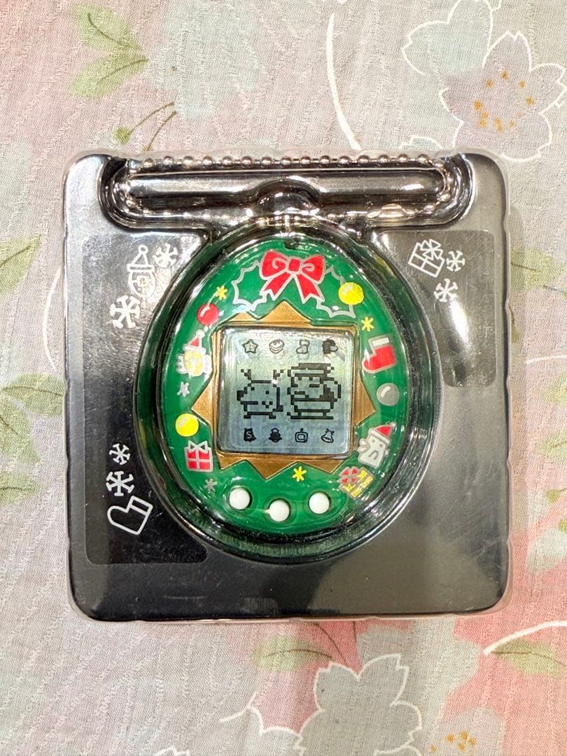 【動作確認済】サンタクロっちのたまごっち　緑
